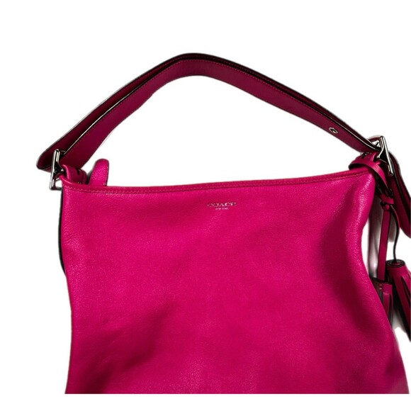 COACH SHW Shoulder Bag G1293-19889 Calfskin Leather Pink - Picture 3 of 14